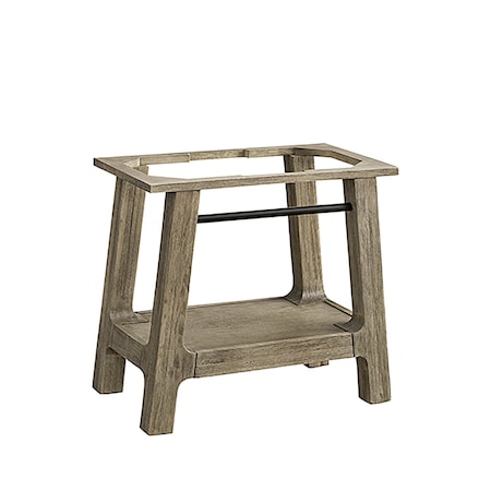 James Martin Vanities Auburn 31.5in Single Sink Console, Weathered Timber 165-V31.5-WTB